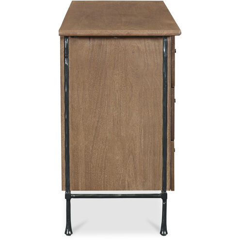 Rene Brown Dresser, 6 Drawer